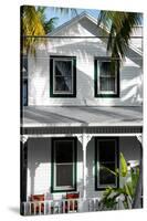 Key West Architecture - Heritage Structures in Old Town Key West - Florida-Philippe Hugonnard-Stretched Canvas