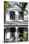 Key West Architecture - Heritage Structures in Old Town Key West - Florida-Philippe Hugonnard-Stretched Canvas