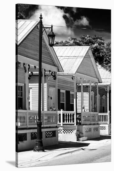 Key West Architecture - Heritage Structures in Old Town Key West - Florida-Philippe Hugonnard-Stretched Canvas