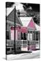 Key West Architecture - The Pink House - Florida-Philippe Hugonnard-Stretched Canvas