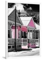 Key West Architecture - The Pink House - Florida-Philippe Hugonnard-Framed Photographic Print