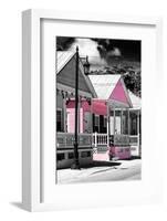 Key West Architecture - The Pink House - Florida-Philippe Hugonnard-Framed Photographic Print