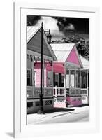 Key West Architecture - The Pink House - Florida-Philippe Hugonnard-Framed Photographic Print