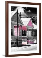 Key West Architecture - The Pink House - Florida-Philippe Hugonnard-Framed Photographic Print