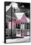 Key West Architecture - The Pink House - Florida-Philippe Hugonnard-Framed Stretched Canvas
