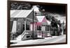 Key West Architecture - The Pink House - Florida-Philippe Hugonnard-Framed Photographic Print