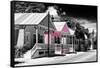 Key West Architecture - The Pink House - Florida-Philippe Hugonnard-Framed Stretched Canvas