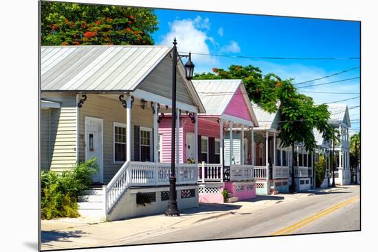Key West Architecture - The Pink House - Florida-Philippe Hugonnard-Mounted Photographic Print