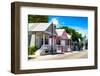 Key West Architecture - The Pink House - Florida-Philippe Hugonnard-Framed Photographic Print