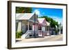 Key West Architecture - The Pink House - Florida-Philippe Hugonnard-Framed Photographic Print