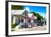 Key West Architecture - The Pink House - Florida-Philippe Hugonnard-Framed Photographic Print