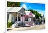 Key West Architecture - The Pink House - Florida-Philippe Hugonnard-Framed Photographic Print