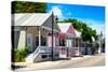 Key West Architecture - The Pink House - Florida-Philippe Hugonnard-Stretched Canvas