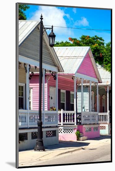 Key West Architecture - The Pink House - Florida-Philippe Hugonnard-Mounted Photographic Print