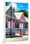 Key West Architecture - The Pink House - Florida-Philippe Hugonnard-Framed Photographic Print