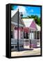 Key West Architecture - The Pink House - Florida-Philippe Hugonnard-Framed Stretched Canvas