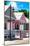 Key West Architecture - The Pink House - Florida-Philippe Hugonnard-Mounted Photographic Print