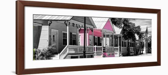 Key West Architecture - The Pink House - Florida-Philippe Hugonnard-Framed Photographic Print