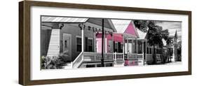 Key West Architecture - The Pink House - Florida-Philippe Hugonnard-Framed Photographic Print