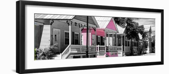 Key West Architecture - The Pink House - Florida-Philippe Hugonnard-Framed Photographic Print