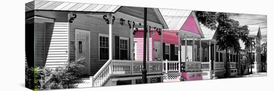 Key West Architecture - The Pink House - Florida-Philippe Hugonnard-Stretched Canvas