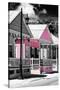 Key West Architecture - The Pink House - Florida-Philippe Hugonnard-Stretched Canvas