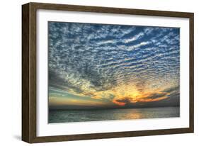 Key West Blue Sunset II-Robert Goldwitz-Framed Photographic Print