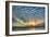 Key West Blue Sunset II-Robert Goldwitz-Framed Photographic Print