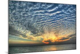 Key West Blue Sunset II-Robert Goldwitz-Mounted Photographic Print