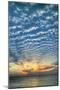 Key West Blue Sunset Vertical-Robert Goldwitz-Mounted Photographic Print