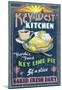 Key West, Florida - Key Lime Pie-null-Mounted Poster