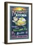 Key West, Florida - Key Lime Pie-Lantern Press-Framed Art Print