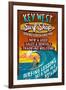 Key West, Florida - Surf Shop-Lantern Press-Framed Art Print