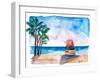 Key West Florida USA Southernmost Point of The USA-M. Bleichner-Framed Art Print