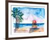 Key West Florida USA Southernmost Point of The USA-M. Bleichner-Framed Art Print