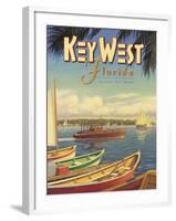 Key West Florida-Kerne Erickson-Framed Premium Giclee Print