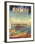 Key West Florida-Kerne Erickson-Framed Premium Giclee Print