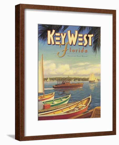 Key West Florida-Kerne Erickson-Framed Giclee Print