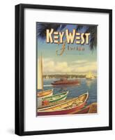 Key West Florida-Kerne Erickson-Framed Giclee Print