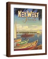 Key West Florida-Kerne Erickson-Framed Giclee Print