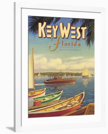 Key West Florida-Kerne Erickson-Framed Giclee Print