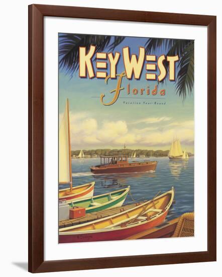 Key West Florida-Kerne Erickson-Framed Giclee Print