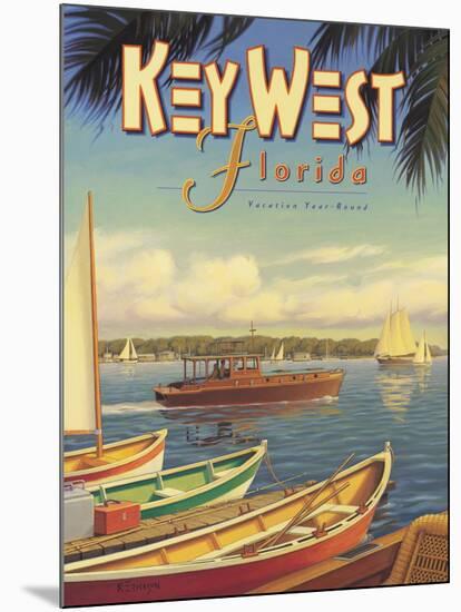 Key West Florida-Kerne Erickson-Mounted Giclee Print