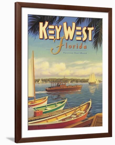 Key West Florida-Kerne Erickson-Framed Giclee Print