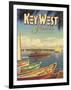 Key West Florida-Kerne Erickson-Framed Art Print