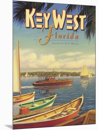 Key West Florida-Kerne Erickson-Mounted Art Print