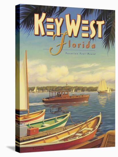 Key West Florida-Kerne Erickson-Stretched Canvas