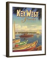 Key West Florida-Kerne Erickson-Framed Art Print