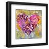 Key West Heart-null-Framed Art Print