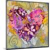 Key West Heart-null-Mounted Art Print